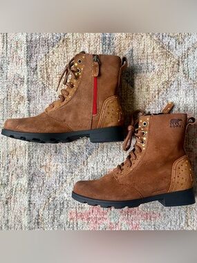 Girl’s Waterproof Sorel Leather Boots